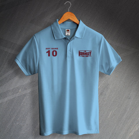 Personalised Burnley Polo Shirt
