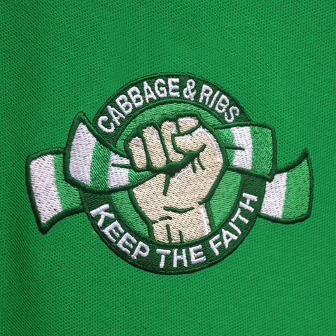 Cabbage and Ribs Keep The Faith Badge