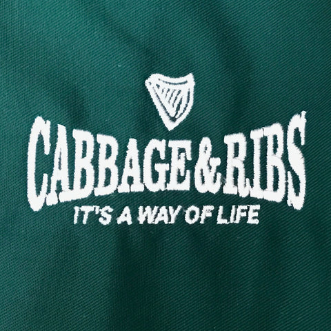 Cabbage & Ribs Embroidered Badge