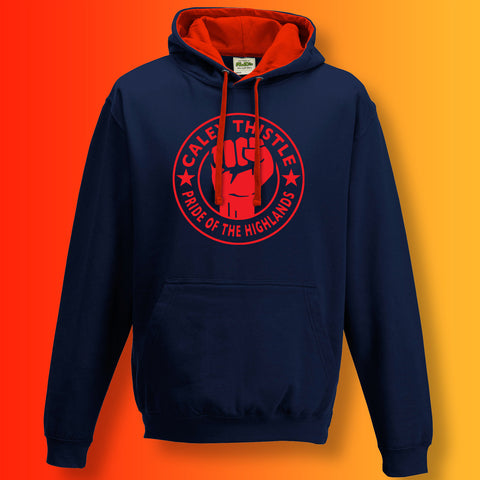 Caley Thistle Pride of The Highlands Contrast Hoodie