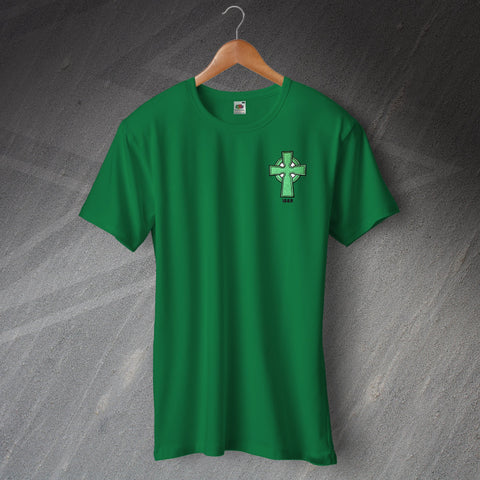 Celtic Football T-Shirt Embroidered 1888
