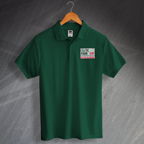 Celtic Park Football Polo Shirt