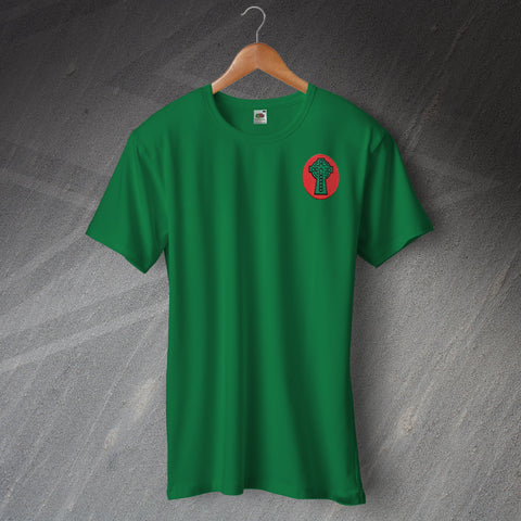 Celtic Football T-Shirt Embroidered 1890