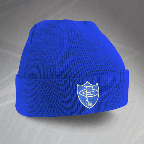 Chelsea Football Beanie Hat Embroidered 1952