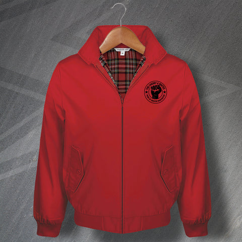 The Cherry & Whites Pride of Greater Manchester Embroidered Harrington Jacket