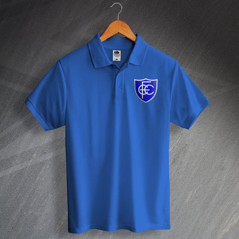 Chesterfield Football Polo Shirt Embroidered 1958
