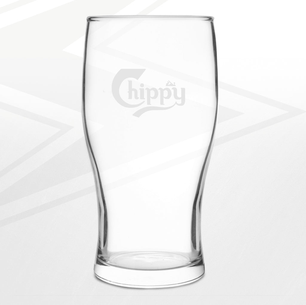 Chippy Beer Glass