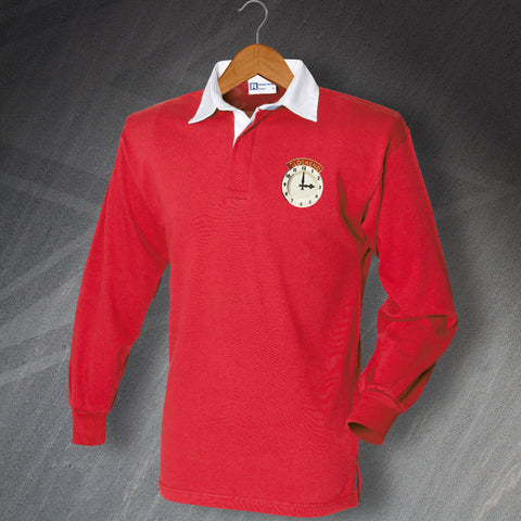 Arsenal Football Shirt Embroidered Long Sleeve Clockend