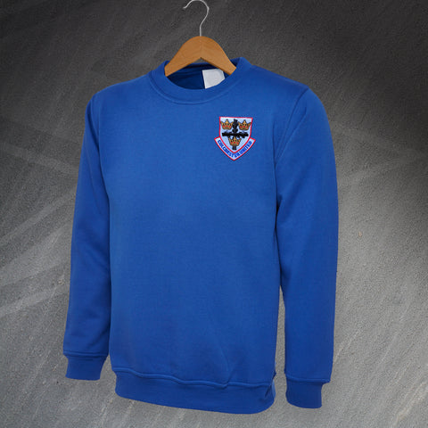 Colchester Football Sweatshirt Embroidered 1970