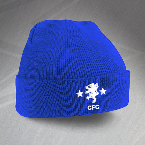 Cove Rangers Football Beanie Hat Embroidered 1982