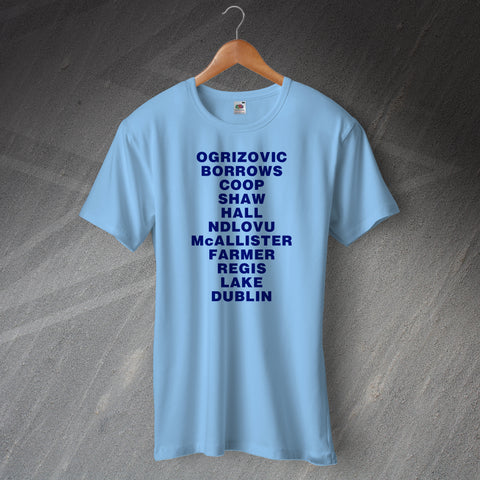 Coventry Football T-Shirt Personalised Dream Team