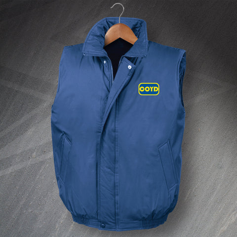 COYD Embroidered Padded Gilet