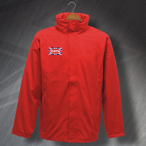 COYG Embroidered Union Jack Waterproof Jacket