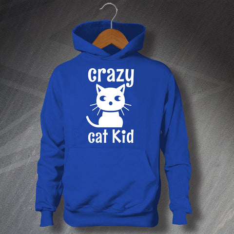 Crazy Cat Kid Children's Hoodie