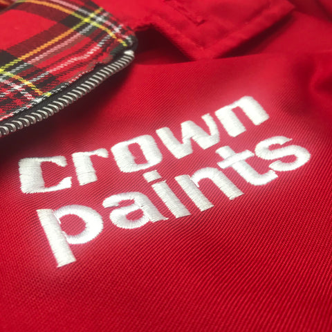 Crown Paints Embroidered Badge