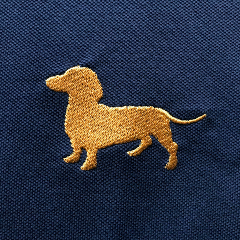 Dachshund Embroidered Badge