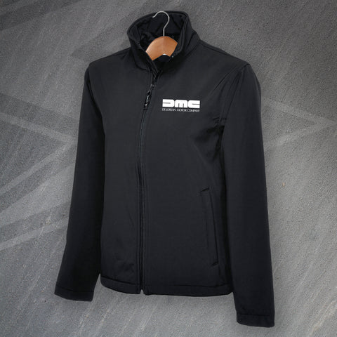 Delorean Motor Company Embroidered Classic Softshell Jacket