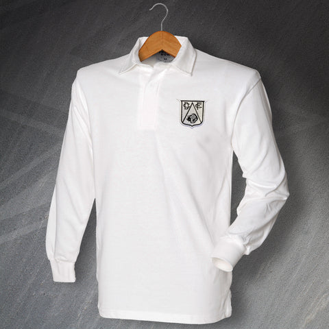 Retro Derby 1946 Embroidered Long Sleeve Shirt