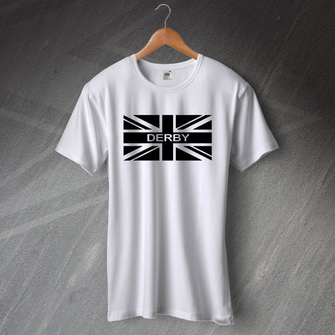 Derby Football T-Shirt Union Jack