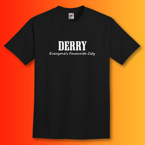 Derry Everyone's Favourite City T-Shirt