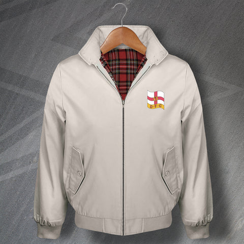 Distillery Football Harrington Jacket Embroidered