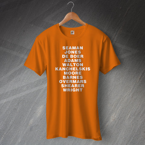 Dream Team Shirt Personalised with Any 11 Player Names