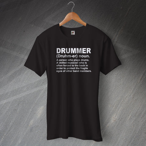 Drummer T-Shirt Drummer Meaning