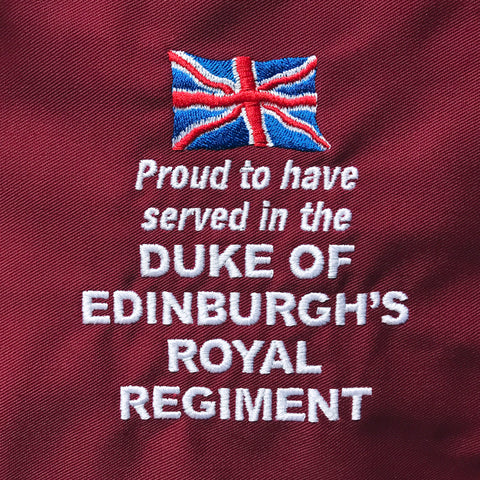 Duke of Edinburgh's Royal Regiment Embroidered Badge
