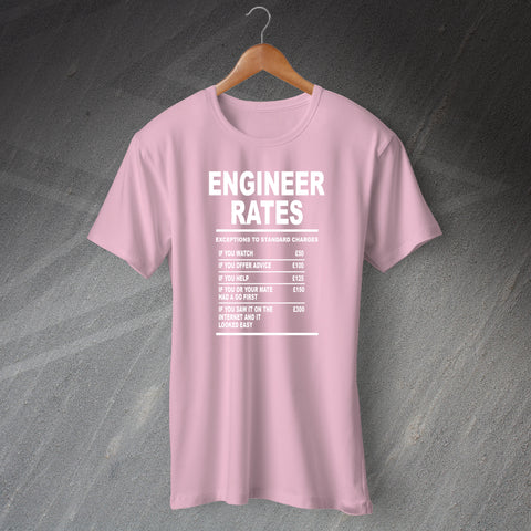 Engineer Labour Rates T-Shirt