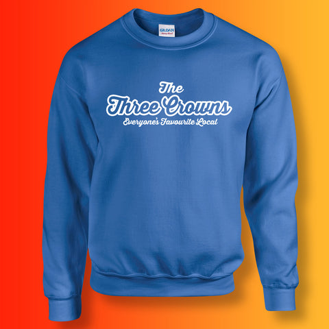 Three Crowns Everyone's Favourite Local Sweater Royal