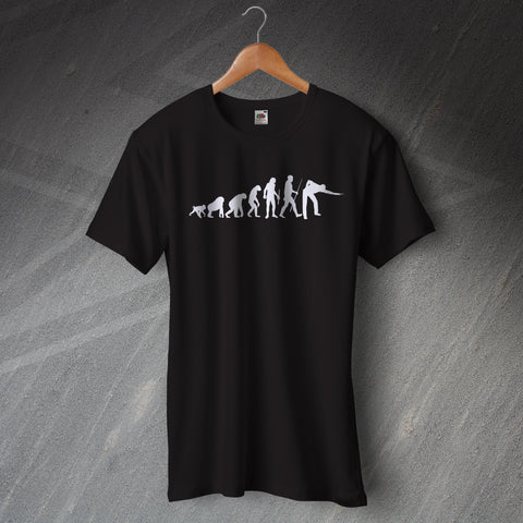Evolution of a Snooker Player T-Shirt