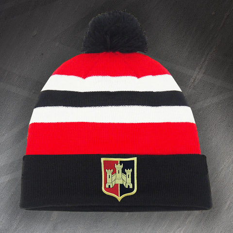 Exeter Football Bobble Hat Embroidered 1972