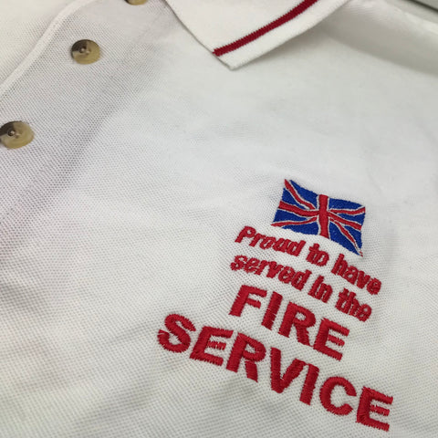 Fire Service Contrast Polo Shirt