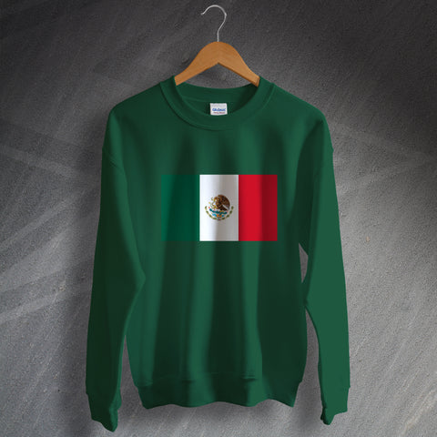 Mexico Football Sweatshirt Flag of Mexico