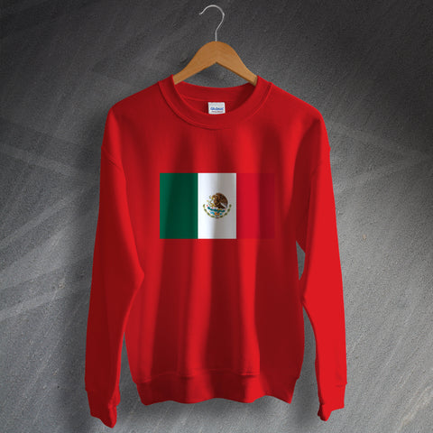 Mexico Sweatshirt Flag of Mexico