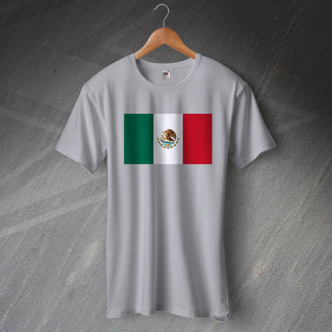 Mexico Football Flag T-Shirt