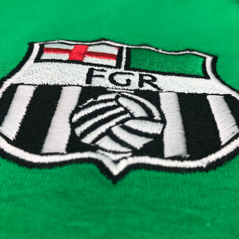 Retro Forest Green Football Shirt