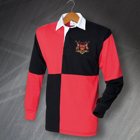 Nottingham Forest Football Shirt Embroidered Long Sleeve Quartered 1970