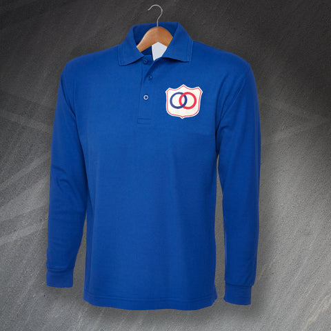 France Football Polo Shirt Embroidered Long Sleeve 1908