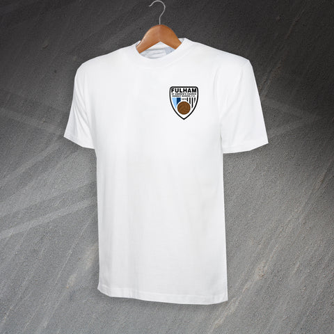 Retro Fulham St Andrew's Church Sunday School FC Embroidered T-Shirt