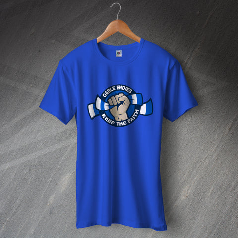 Montrose Football T-Shirt Gable Endies Keep The Faith