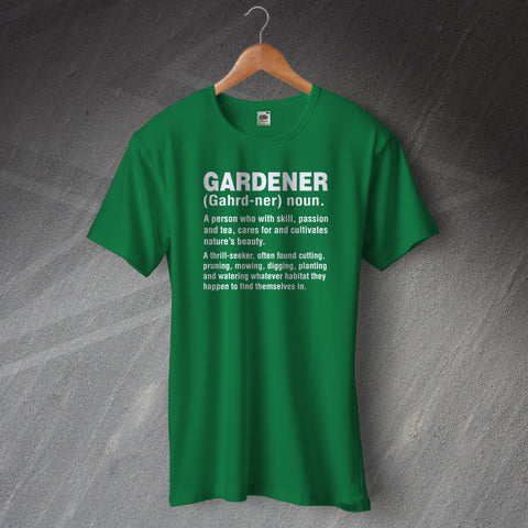 Gardener Meaning T-Shirt