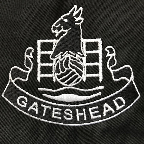 Retro Gateshead Embroidered Badge