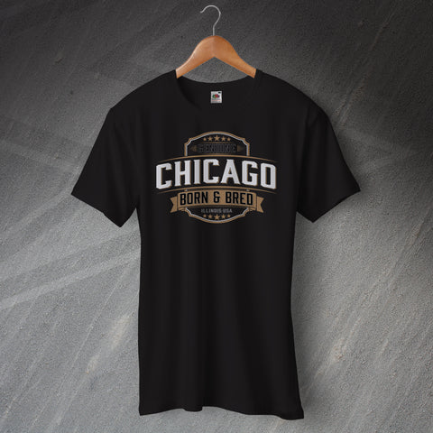 Genuine Chicago Born and Bred Unisex T-Shirt