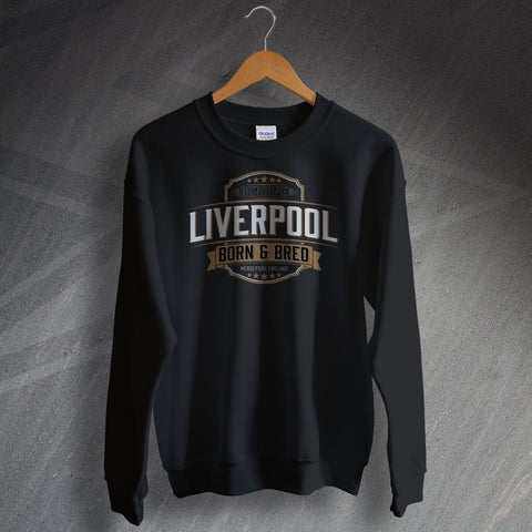 Liverpool Sweatshirt Genuine Born and Bred