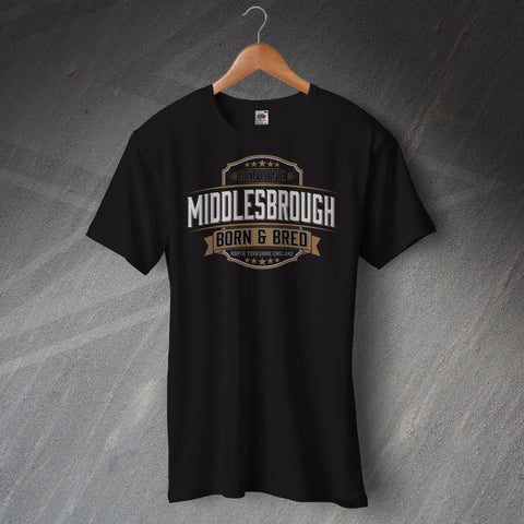 Middlesbrough T-Shirt Genuine Born and Bred