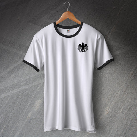 Germany Football Shirt Embroidered Ringer 1908