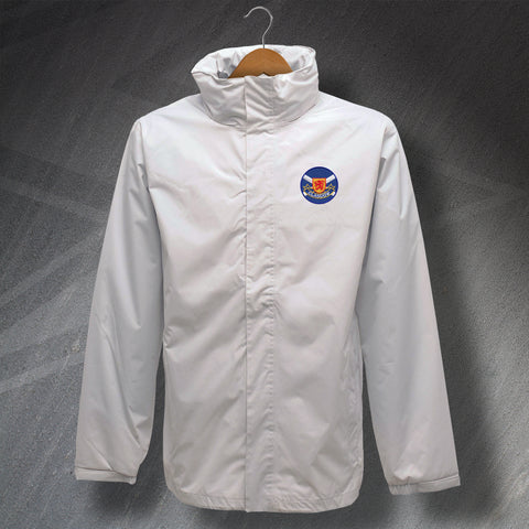 Glasgow Saltire Waterproof Jacket with Embroidered Roundel Badge