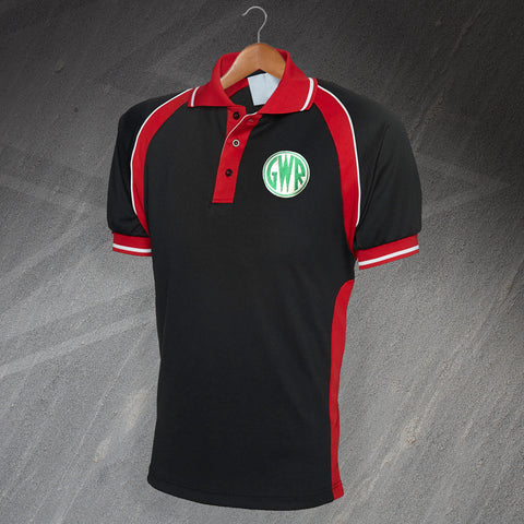 Great Western Railway Embroidered Sports Polo Shirt