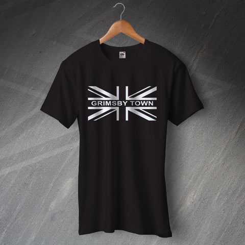 Grimsby Football T-Shirt Union Jack Grimsby Town
